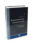 Kasacinio teismo jurisprudencija. I knyga. Baudžiamoji teisė, 1995-2005