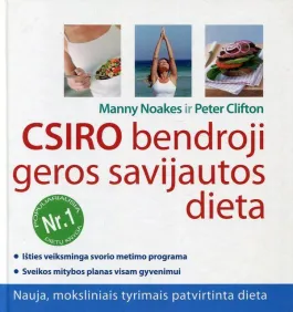 CSIRO bendroji geros savijautos dieta