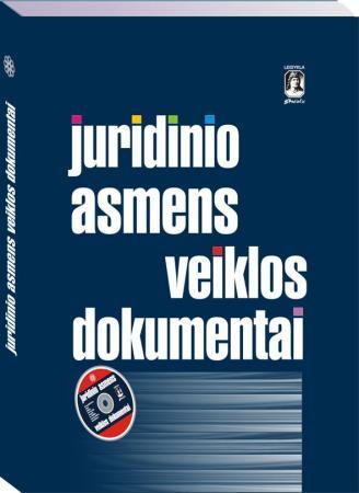 Juridinio asmens veiklos dokumentai (su CD)