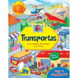 Knyga su atvartėliais. Transportas
