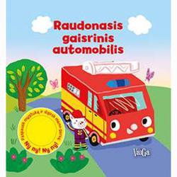 Raudonasis gaisrinis automobilis (su garsais)