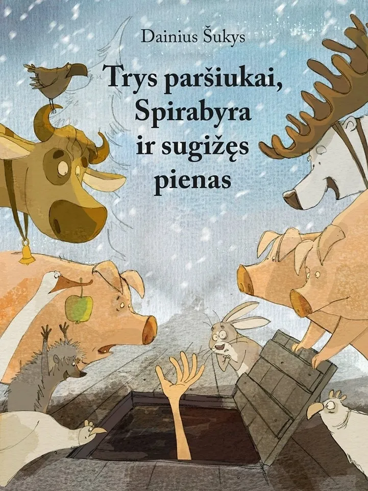 Trys paršiukai, Spirabyra ir sugįžęs pienas