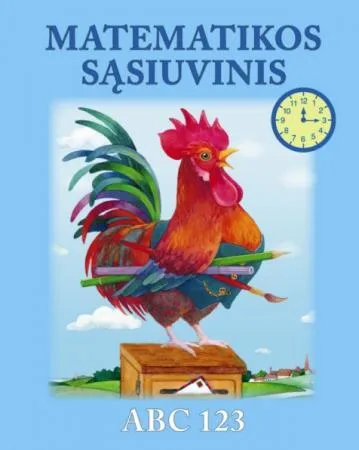 Matematikos sąsiuvinis ABC 123