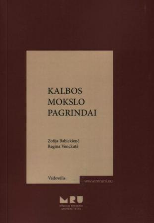 Kalbos mokslo pagrindai