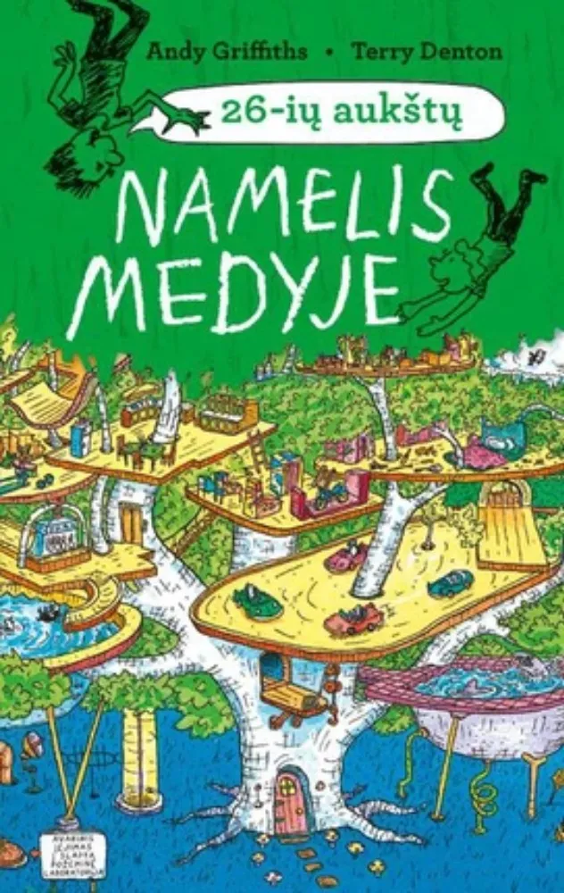26-ių aukštų namelis medyje