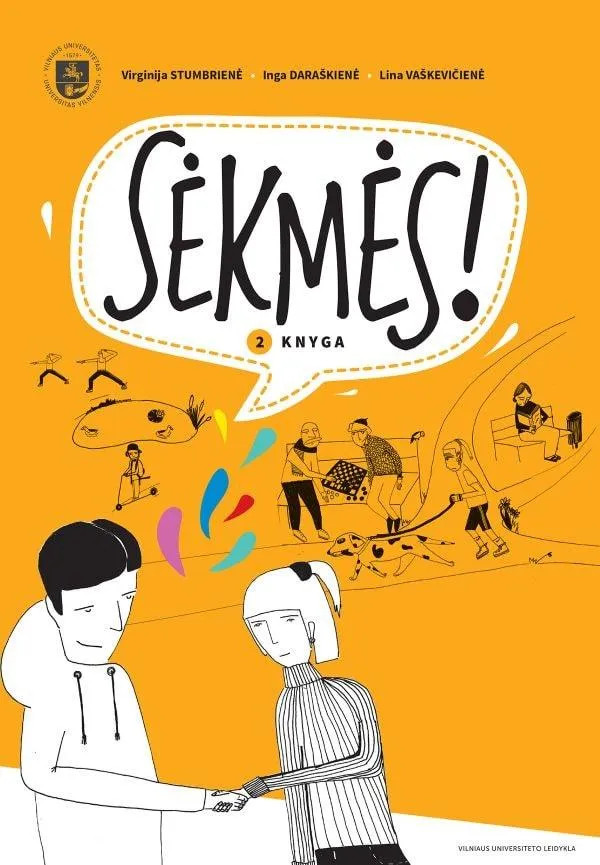 Sėkmės! Vadovėlis lietuvių kalbos A1 (Lūžio) lygiui pasiekti, 2 knyga