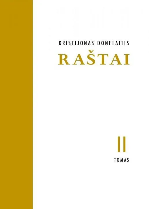 Kristijonas Donelaitis. Raštai T. 2