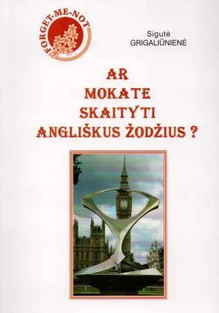 Ar mokate skaityti angliškus žodžius?