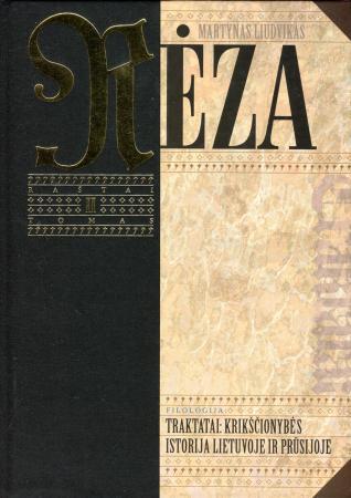 Martynas Liudvikas Rėza. Raštai T. 2