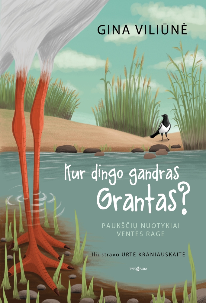 Kur dingo gandras Grantas?