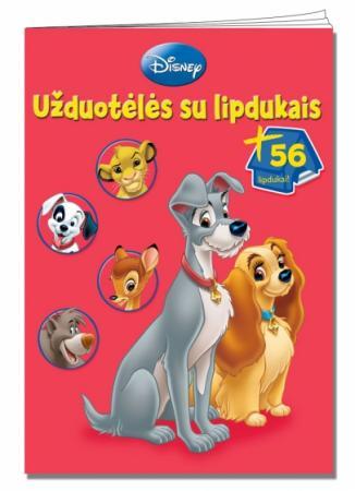 Disney. Užduotėlės su lipdukais