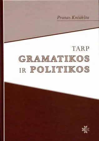 Tarp gramatikos ir politikos