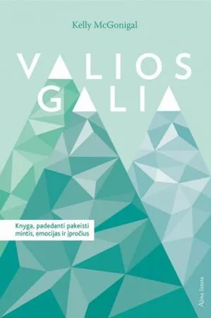 Valios galia. Knyga, padedanti pakeisti įpročius, mintis, emocijas
