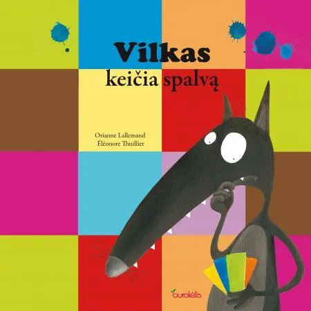 Vilkas keičia spalvą