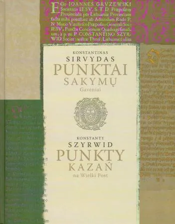 Konstantinas Sirvydas. Punktai sakymų Gavėniai
