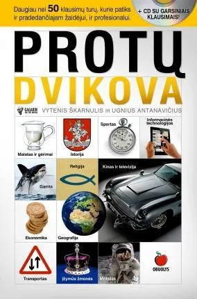 Protų dvikova (ir CD su garsiniais klausimais)