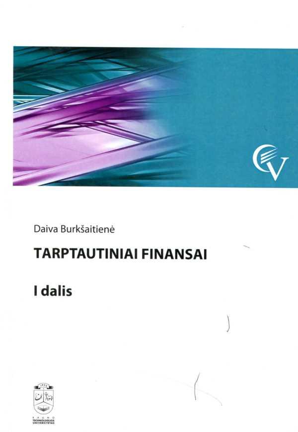 Tarptautiniai finansai, I dalis