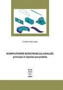 Kompiuterinė konstrukcijų analizė: principai ir tipiniai pavyzdžiai