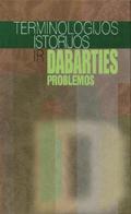 Terminologijos istorijos ir dabarties problemos