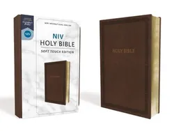NIV, Holy Bible, Soft Touch Edition, Imitation Leather, Brown, Comfort Print