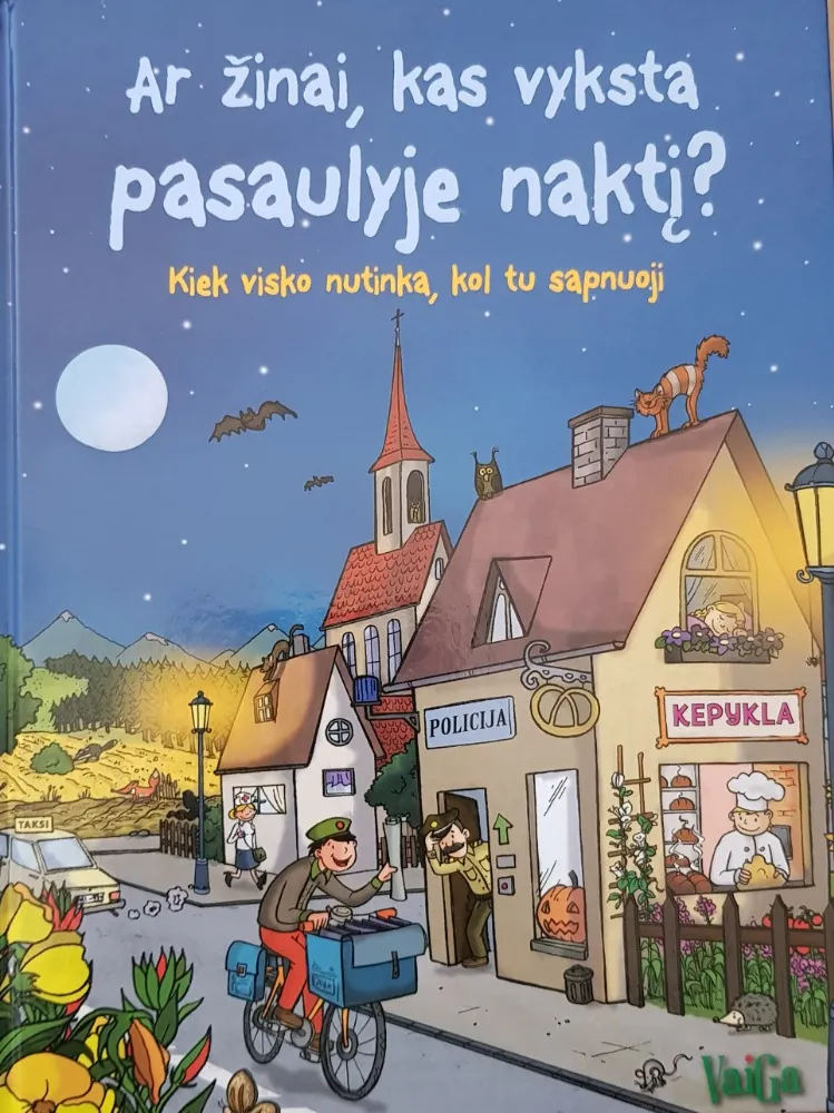Ar žinai, kas vyksta pasaulyje naktį?