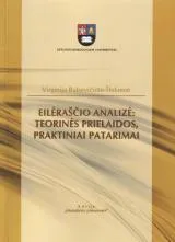 Eilėraščio analizė: teorinės prielaidos, praktiniai patarimai