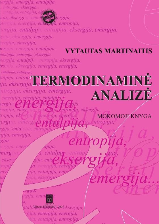 Termodinaminė analizė. Mokomoji knyga