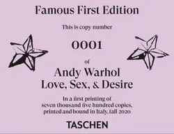 Andy Warhol. Love, Sex, and Desire. Drawings 1950-1962