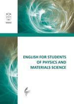 English for students of physics and materials science
