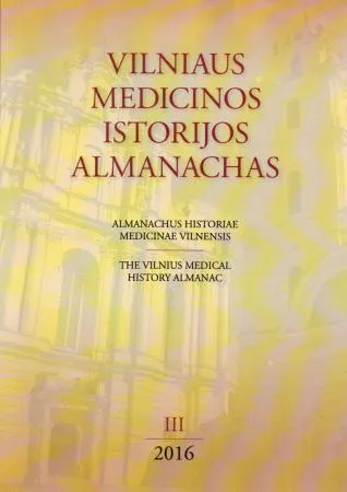 Vilniaus medicinos istorijos almanachas III