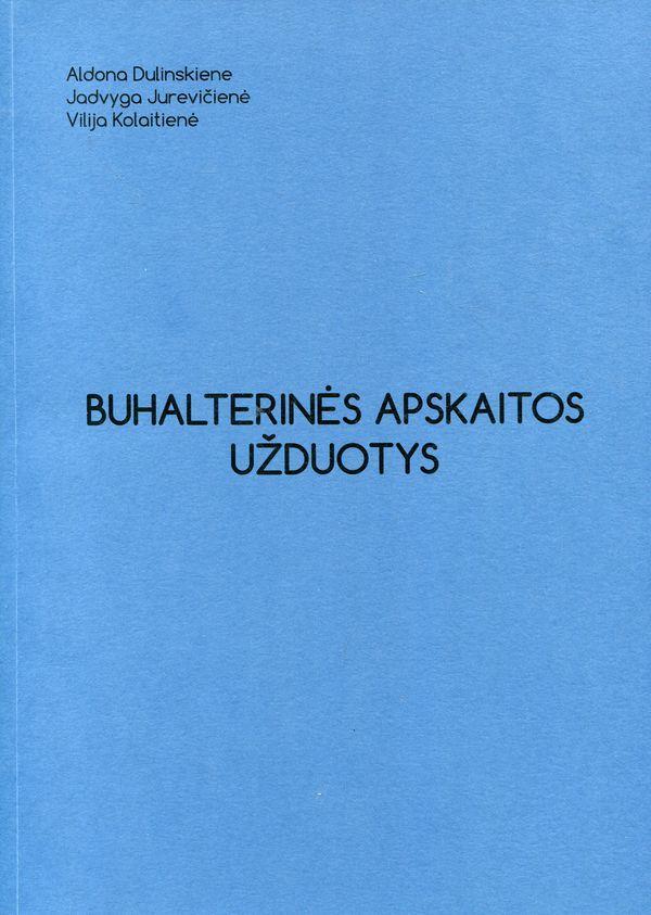 Buhalterinės apskaitos užduotys