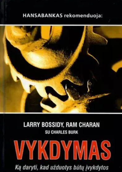 Vykdymas. Ką daryti, kad užduotys būtų įvykdytos