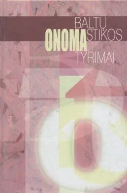 Baltų onomastikos tyrimai
