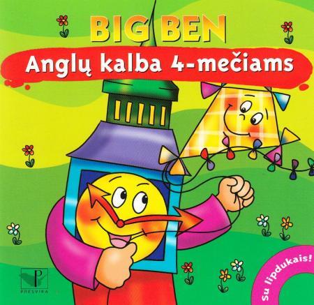 Big Ben. Anglų kalba 4-mečiams