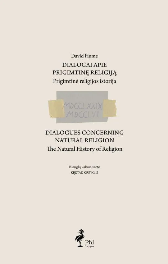 Dialogai apie prigimtinę religiją ir prigimtinė religijos istorija