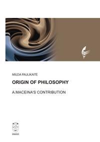Origin of Philosophy. A. Maceina's Contribution