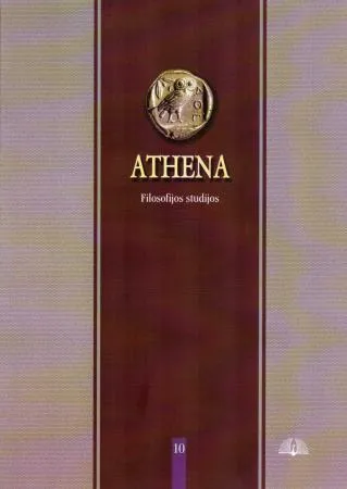 Athena. Filosofijos studijos, Nr. 10