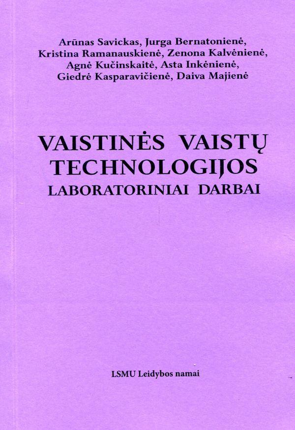Vaistinės vaistų technologijos. Laboratoriniai darbai