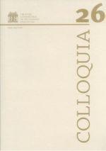 Colloquia Nr. 26