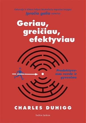 Geriau, greičiau, efektyviau. Produktyvumas versle ir gyvenime