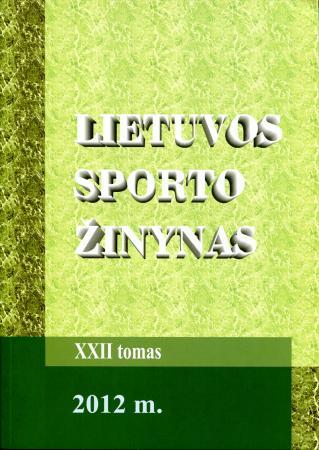 Lietuvos sporto žinynas T. 22