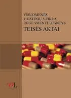 Visuomenės vaistinių veiklą reglamentuojantys teisės aktai