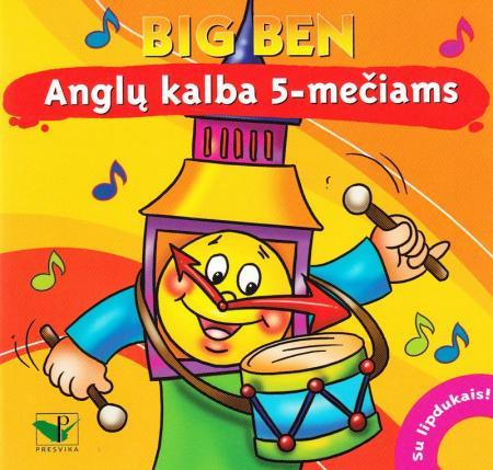 Big Ben. Anglų kalba 5-mečiams