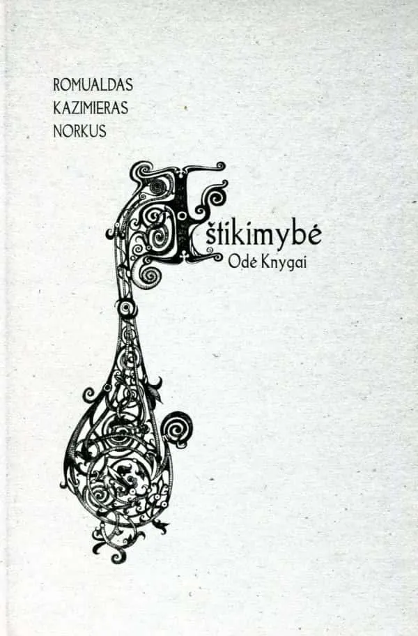 Ištikimybė. Odė Knygai