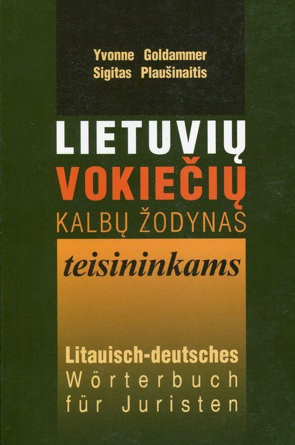 Lietuvių-vokiečių kalbų žodynas teisininkams