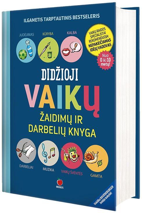 Didžioji vaikų žaidimų ir darbelių knyga