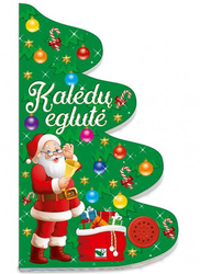Kalėdų eglutė. Knyga-eglutė su garsais 2-3 metų vaikams