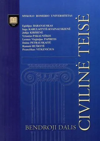 Civilinė teisė. Bendroji dalis (2-as leidimas)