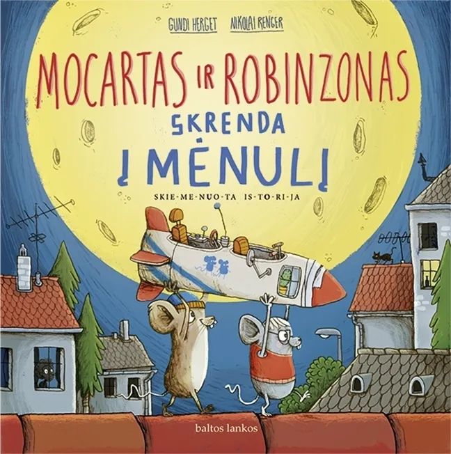 Mocartas ir Robinzonas skrenda į mėnulį