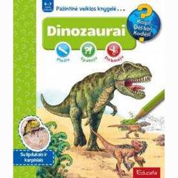 DINOZAURAI.Pažintinė veiklos knygelė